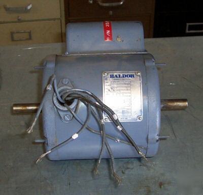 Baldor 3/4 hp ac motor