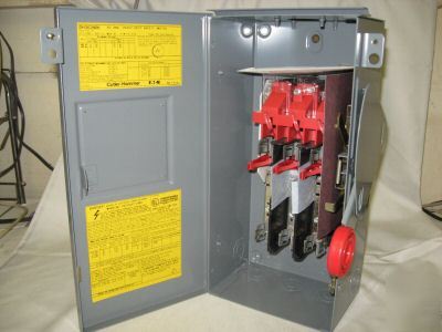 Cutler-hammer DH362NRK safety switch 60A 600V