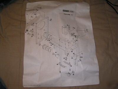 Eico 239 cut away diagram drawing rare mint 1971