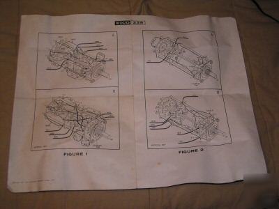 Eico 239 cut away diagram drawing rare mint 1971