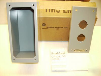 Ge CR104PEG12 pushbutton enclosure/control station 