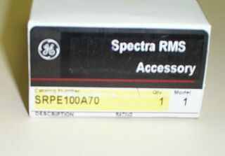 Ge spectra circuit breaker rating plug SRPE100A70 