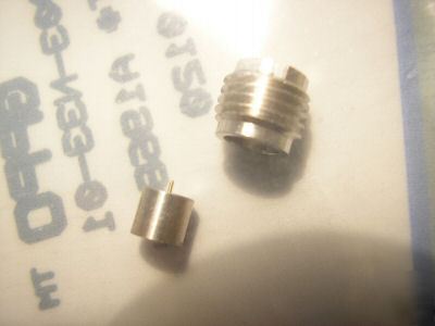 Gppo male thread in shroud 2.92MM sparkplug connector