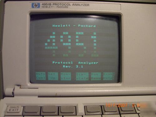 Hp protocol analyzer -- rs-232 gps data capture / debug