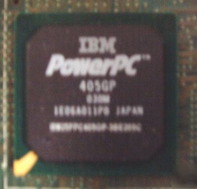 Ibm power pc 405GP motherboard and case
