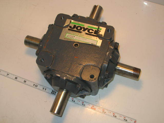 Joyce 1:1 ratio gearbox 08810258-1 WJ996843-00
