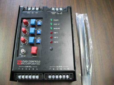 Load controls inc. pcr-1830 three channel panel monitor