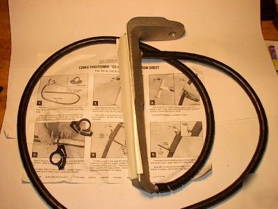 Lot of 4 aluma-form cable positioner 3/4