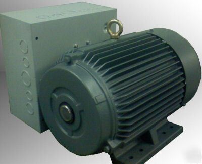 New 30 hp rotary phase converter compressor air cnc