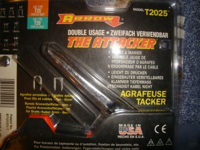 New ** brand ** arrow T2025 tel wire staple gun