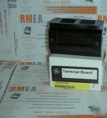 New ge 264B903G20 terminal board in box