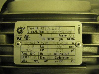 Nord in-line helical gearmotor