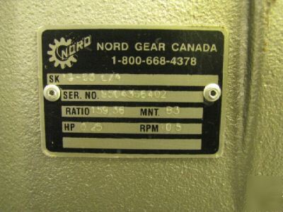 Nord in-line helical gearmotor