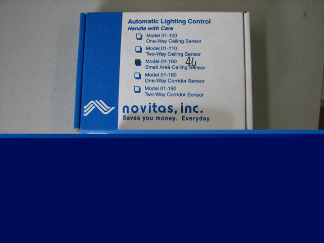 Novitas ceiling sensor & heavy duty switchpack set