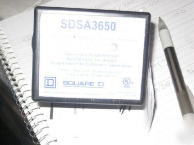 One square d SDSA3650 600V secondary surge arrester 