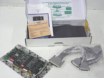 Pc com 8 port risc adapter rs-232 .