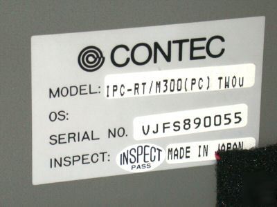 Very nice contec operator interface model ipc-rt/M300