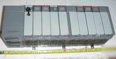 Allen bradley slc 500 10 slot 5/03 plc processor system