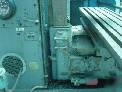 Cincinnati vertical manual mill #5/50 taper heavy ruff