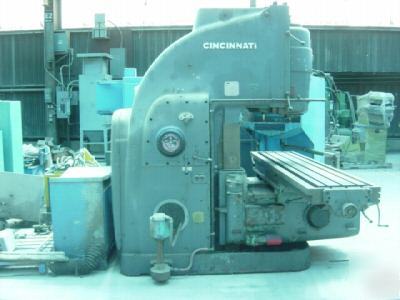 Cincinnati vertical manual mill #5/50 taper heavy ruff