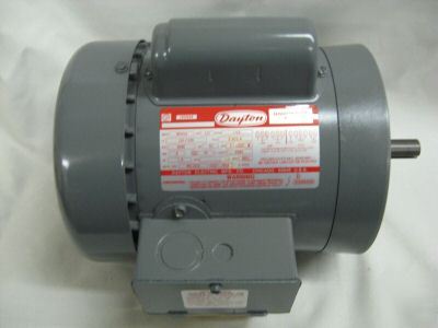 Dayton capacitor-start motor, ac, 1/3HP, 5K341