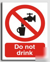 Do not drink sign-adh.vinyl-200X250MM(pr-022-ae)