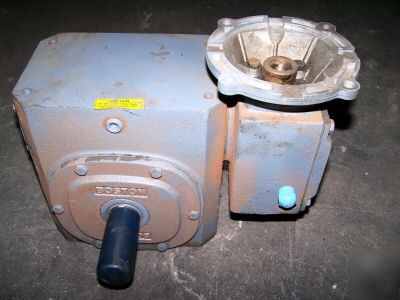 New boston gear reducer fwc 100:1 ratio 1.33 hp 