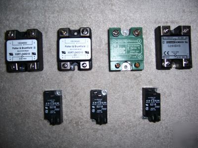 New eleven solid state relays - box lot - no 