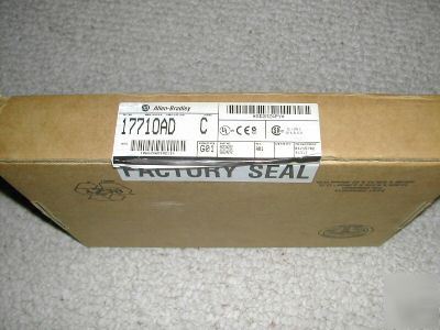 New in box allen bradley 1771-oad/c module