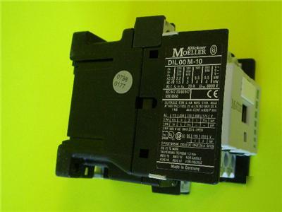 New klockner moeller DIL00M-10 contactor 3 pole 