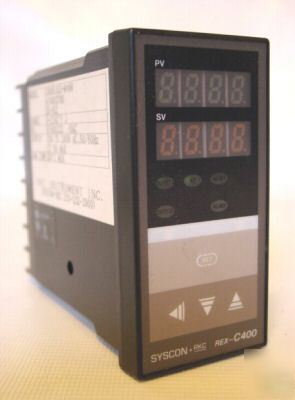 Rkc syscon rex-C400 temperature controller 50*c max