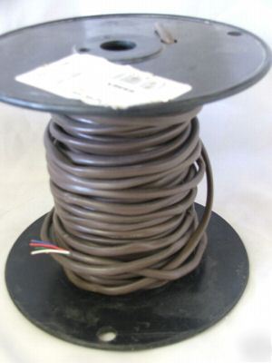 Spool of brown 18 awg CL2 barostat wire