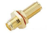 Zou@ 50PCS rf adaptor connector sma female /sma-kky