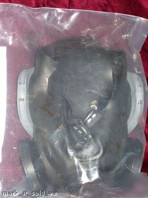  msa ultratwin full facepiece respirator sz m