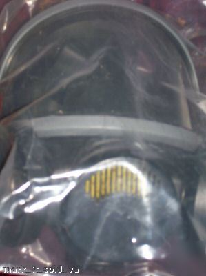  msa ultratwin full facepiece respirator sz m