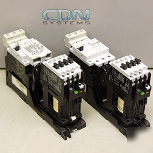 2 siemens 3TF3000-0B contactors + controls 20A 600V