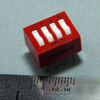 4 way 8 pin dip switch qty 2 ..................... SW02