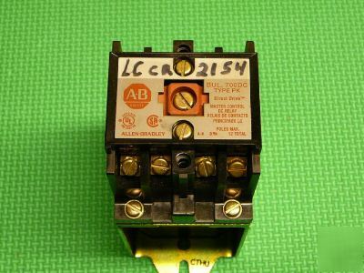 Allen bradley 700PK relay, 24VDC