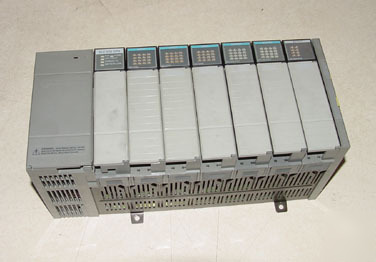 Allen bradley SLC500 502 cpu 7 slot plc system