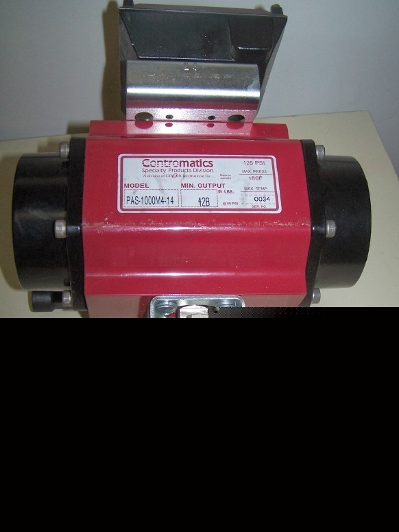 Controlmatics accuator control valve