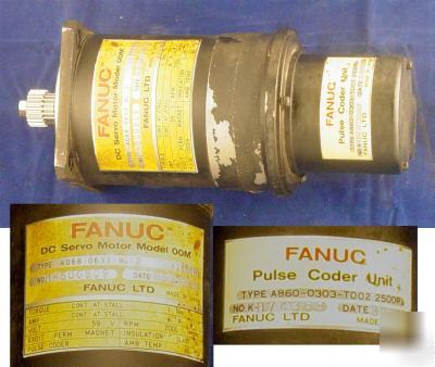 Fanuc 00M dc servo motor A06B-0632-B012