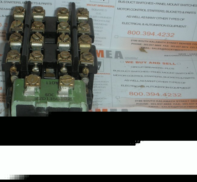 Ge CR2810A14AG machine tool relay used
