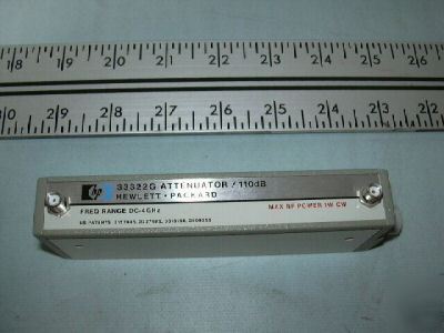 Hp agilent hewlett packard attenuator / 110 db