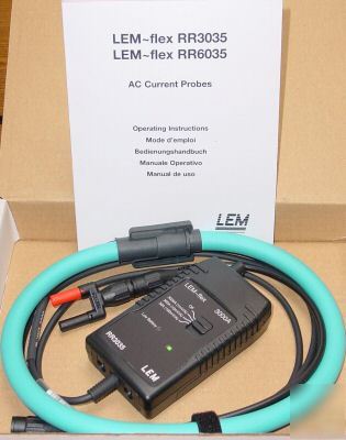 Lem flex RR3035-24 30-300-3000A current probe