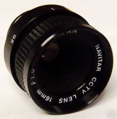 Navitar c mount 16MM tv lens 2/3