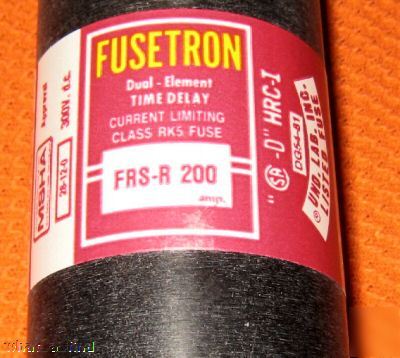 New buss frs-r-200 fuse FRSR200 frs 200 os trs