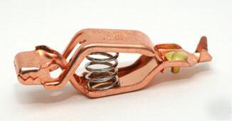 New large alligator clip mueller # bu-25C solid copper 