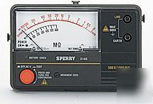New sperry insulation tester #3165 