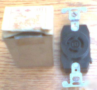 Pass p&s 7582 10/15 amp 125/250 v non nema receptacle
