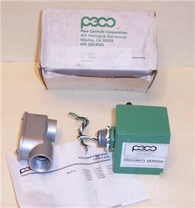 Peco C3020 s cube sensor. wide field 5 to 14 vdc nos